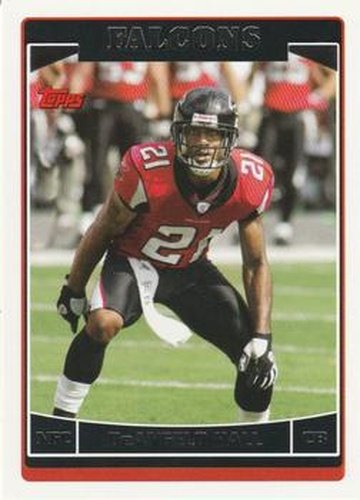 #73 DeAngelo Hall - Atlanta Falcons - 2006 Topps Football