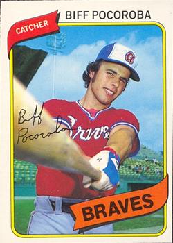 #73 Biff Pocoroba - Atlanta Braves - 1980 O-Pee-Chee Baseball