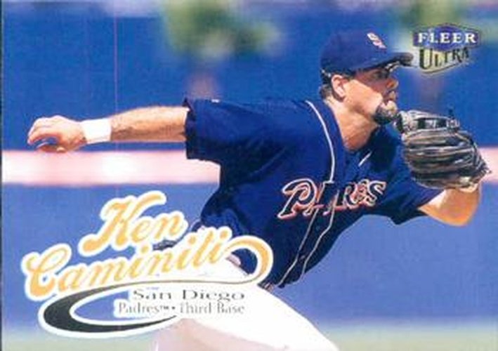 #73 Ken Caminiti - San Diego Padres - 1999 Ultra Baseball