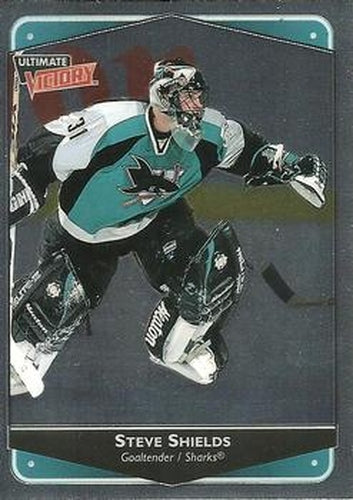 #73 Steve Shields - San Jose Sharks - 1999-00 Upper Deck Ultimate Victory Hockey