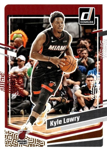 #73 Kyle Lowry - Miami Heat - 2023-24 Donruss Basketball