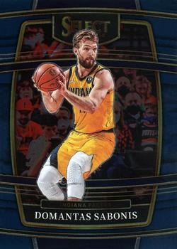 #73 Domantas Sabonis - Indiana Pacers - 2021-22 Panini Select - Blue Basketball