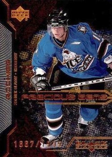 #73 Zdenek Blatny - Kootenay Ice - 2000-01 Upper Deck Black Diamond Hockey