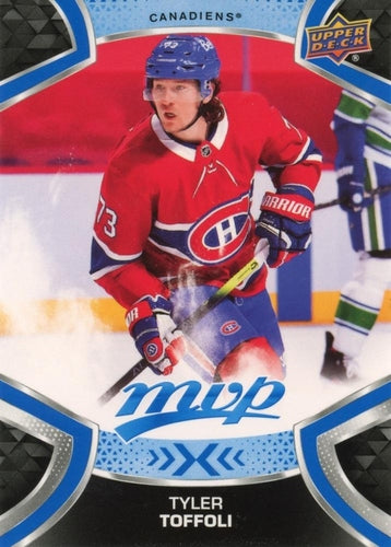 #73 Tyler Toffoli - Montreal Canadiens - 2021-22 Upper Deck MVP - Blue Hockey