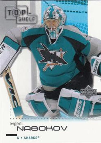 #73 Evgeni Nabokov - San Jose Sharks - 2002-03 Upper Deck Top Shelf Hockey