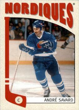 #73 Andre Savard - Quebec Nordiques - 2004-05 In The Game Franchises Canadian Hockey