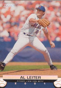 #73 Al Leiter - New York Mets - 2001 Stadium Club Baseball