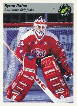 #73 Byron Dafoe - Baltimore Skipjacks - 1993 Classic Pro Prospects Hockey