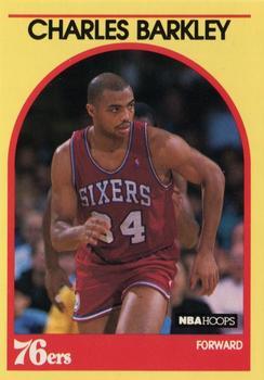 #73 Charles Barkley - Philadelphia 76ers - 1989-90 Hoops Superstars Basketball