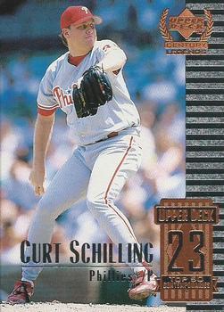 #73 Curt Schilling - Philadelphia Phillies - 1999 Upper Deck Century Legends Baseball