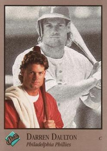 #73 Darren Daulton - Philadelphia Phillies - 1992 Studio Baseball