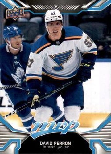 #73 David Perron - St. Louis Blues - 2022-23 Upper Deck MVP Hockey