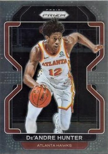 #73 De'Andre Hunter - Atlanta Hawks - 2021-22 Panini Prizm Basketball