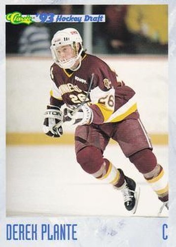 #73 Derek Plante - Minnesota-Duluth Bulldogs - 1993 Classic '93 Hockey Draft Hockey