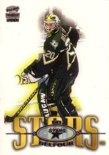 #73 Ed Belfour - Dallas Stars - 2000-01 Pacific Paramount Hockey