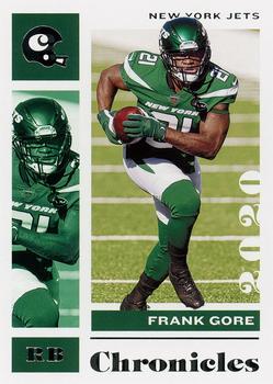 #73 Frank Gore - New York Jets - 2020 Panini Chronicles Football