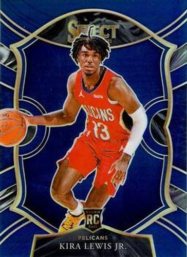 #73 Kira Lewis Jr. - New Orleans Pelicans - 2020-21 Panini Select - Blue Basketball