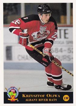 #73 Krzysztof Oliwa - Albany River Rats - 1994 Classic Pro Hockey Prospects Hockey