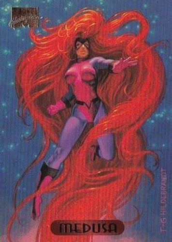 #73 Medusa - 1994 Fleer Marvel Masterpieces Hildebrandt Brothers
