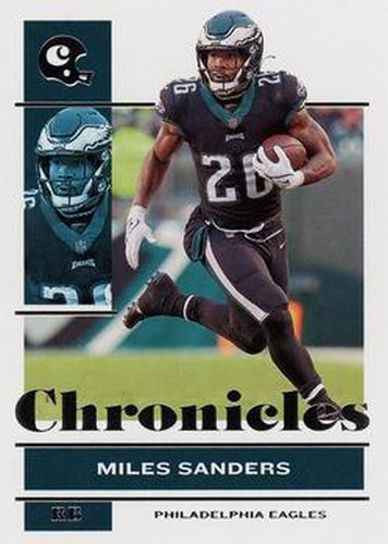 #73 Miles Sanders - Philadelphia Eagles - 2021 Panini Chronicles Football