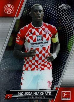 #73 Moussa Niakhaté - 1. FSV Mainz 05 - 2021-22 Topps Chrome Bundesliga Soccer