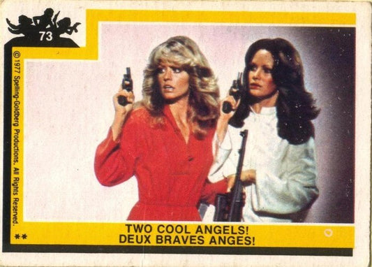 #73 Two Cool Angels! - 1977 O-Pee-Chee Charlie's Angels
