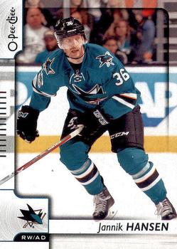 #73 Jannik Hansen - San Jose Sharks - 2017-18 O-Pee-Chee Hockey