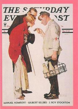 #73 The Partygoers - 1993 Comic Images Norman Rockwell Saturday Evening Post