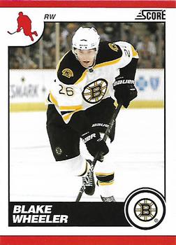 #73 Blake Wheeler - Boston Bruins - 2010-11 Score Hockey