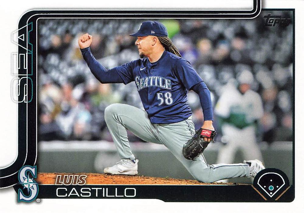 #73 Luis Castillo - Seattle Mariners - 2025 Topps Baseball