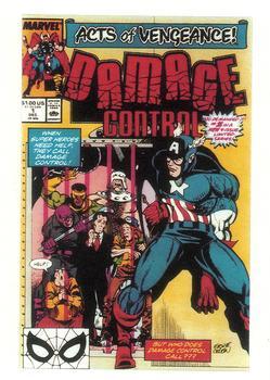 #73 Damage Control Limited Series - 1991 Comic Images Marvel Comics First Covers II