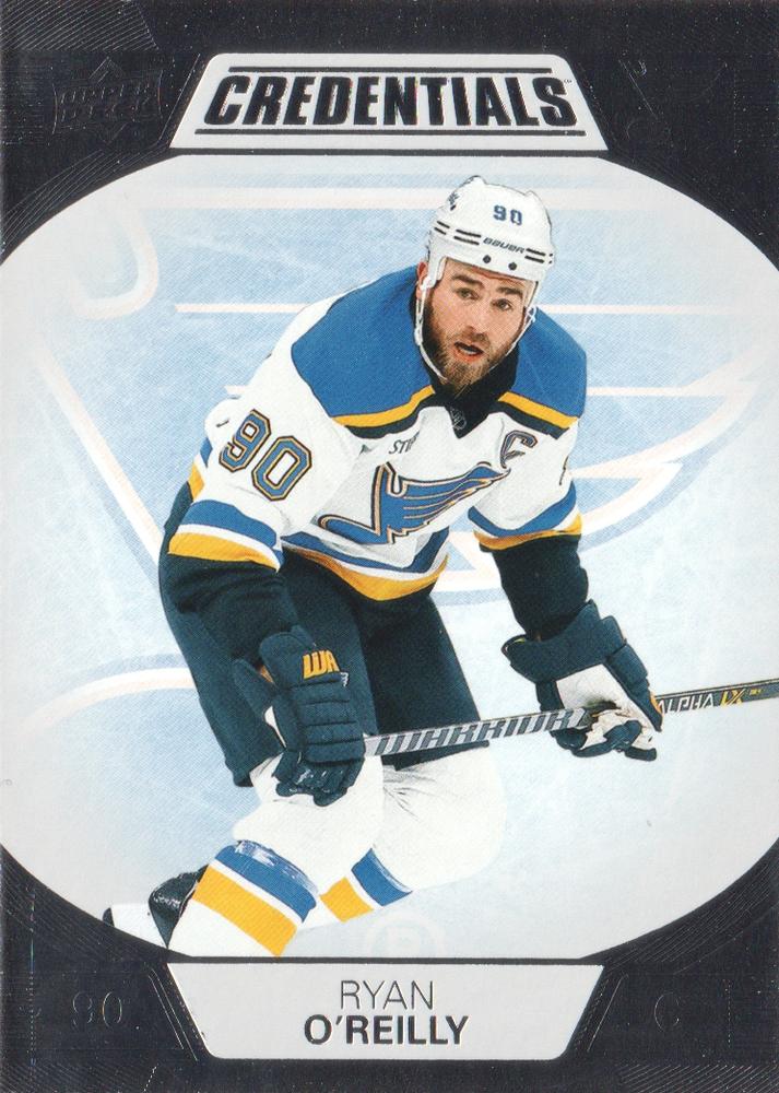 #73 Ryan O'Reilly - St. Louis Blues - 2022-23 Upper Deck Credentials Hockey