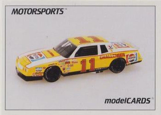 #73 Darrell Waltrip - Junior Johnson & Associates -1991 Motorsports Modelcards Racing