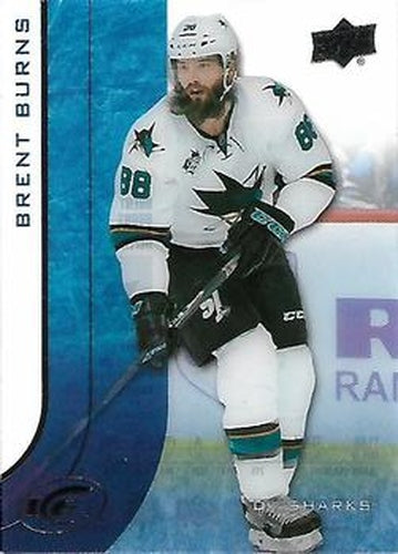 #73 - Brent Burns - San Jose Sharks - 2015-16 Upper Deck Ice Hockey