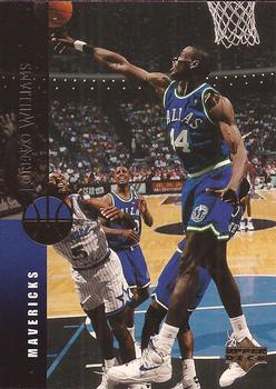 #73 Lorenzo Williams - Dallas Mavericks - 1994-95 Upper Deck Basketball