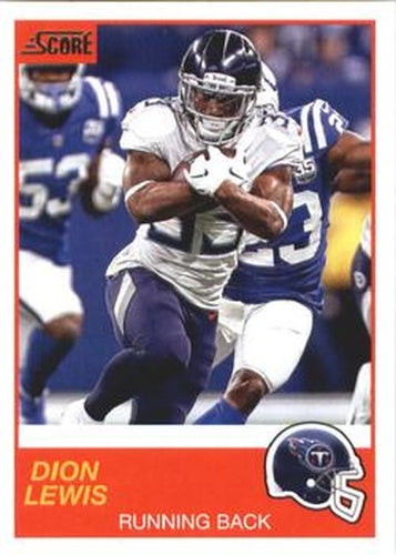 #73 Dion Lewis - Tennessee Titans - 2019 Score Football