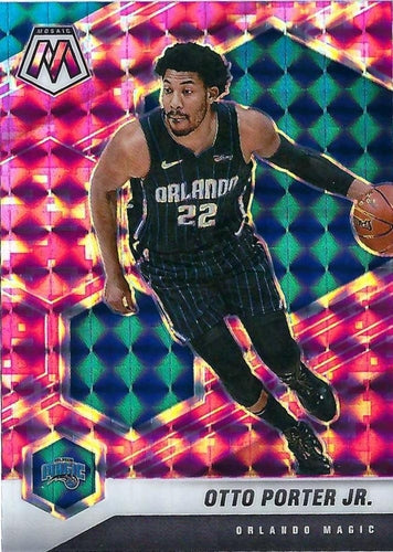 #73 Otto Porter Jr. - Orlando Magic - 2020-21 Panini Mosaic - Mosaic Camo Pink Basketball