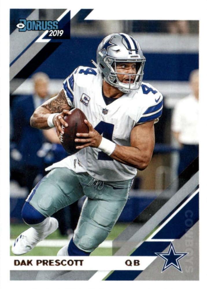 #73 Dak Prescott - Dallas Cowboys - 2019 Donruss Football