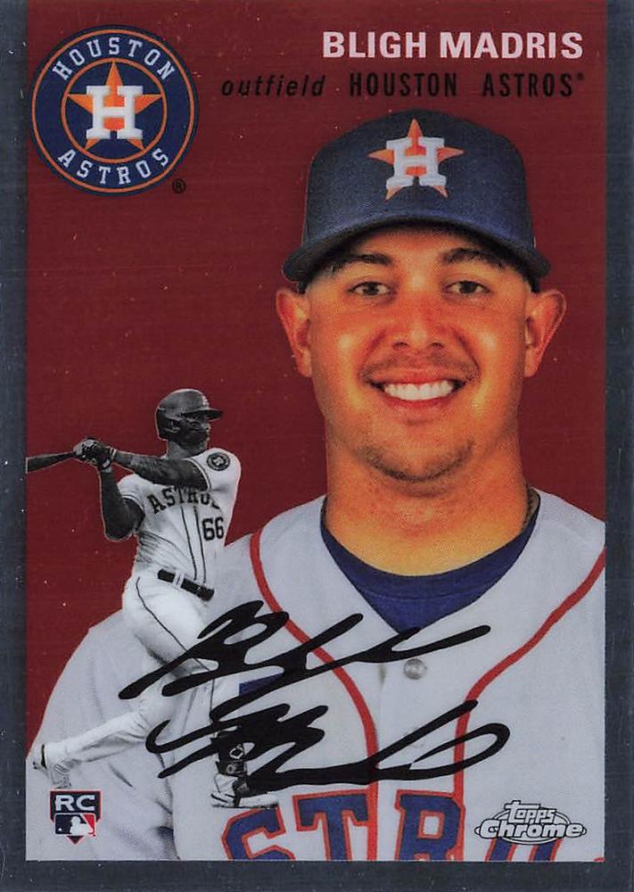 #73 Bligh Madris - Houston Astros - 2023 Topps Chrome Platinum Anniversary Baseball