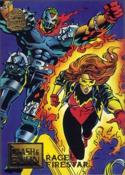 #73 Rage & Firestar - 1994 Fleer Marvel Universe