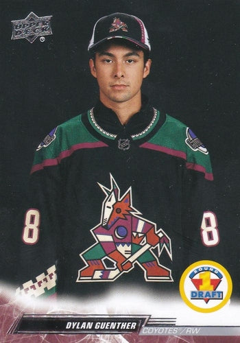 #740 Dylan Guenther - Arizona Coyotes - 2022-23 Upper Deck Hockey