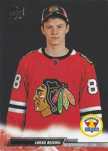 #741 Lukas Reichel - Chicago Blackhawks - 2022-23 Upper Deck Hockey