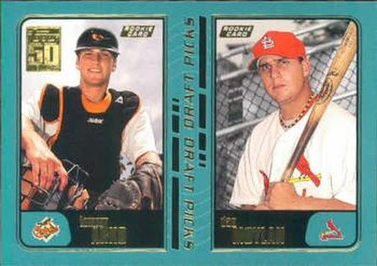 #741 Tommy Arko / Dan Moylan - Baltimore Orioles / St. Louis Cardinals - 2001 Topps Baseball