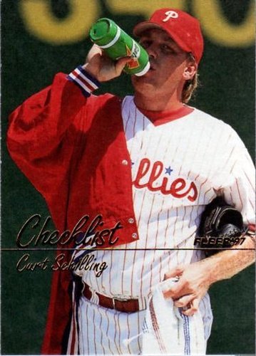 #741 Curt Schilling - Philadelphia Phillies - 1997 Fleer Baseball
