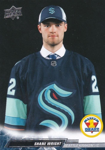 #742 Shane Wright - Seattle Kraken - 2022-23 Upper Deck Hockey