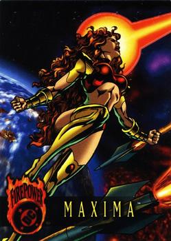 #11 Maxima - 1996 SkyBox DC Outburst: Firepower