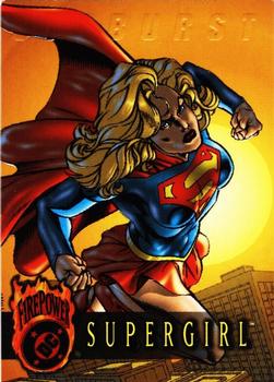#18 Supergirl - 1996 SkyBox DC Outburst: Firepower