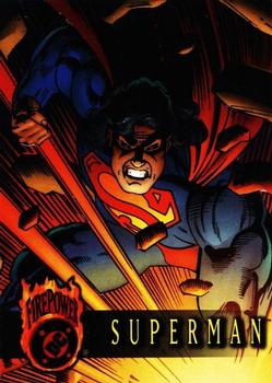 #1 Superman - 1996 SkyBox DC Outburst: Firepower