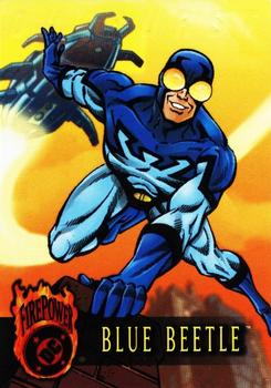 #35 Blue Beetle - 1996 SkyBox DC Outburst: Firepower