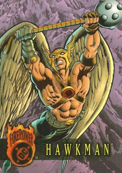 #23 Hawkman - 1996 SkyBox DC Outburst: Firepower